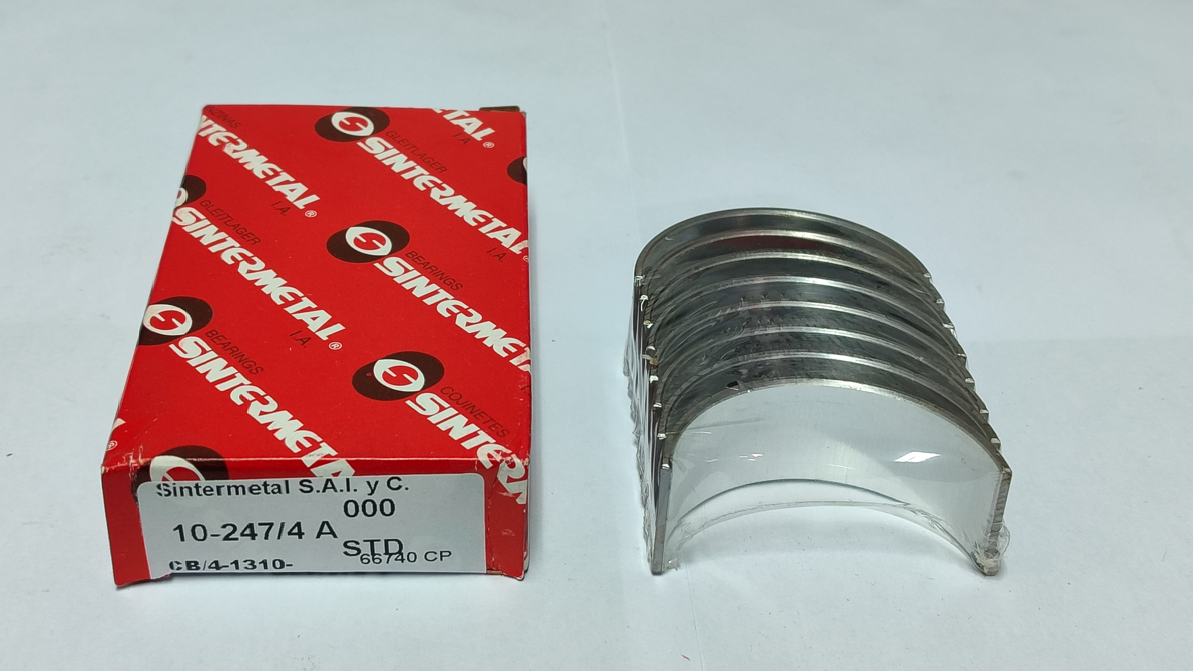 JUEGO DE METAL  DE BIELA DE MOTOR  RENAULT 19 ECLAIRE. 19  BENCI