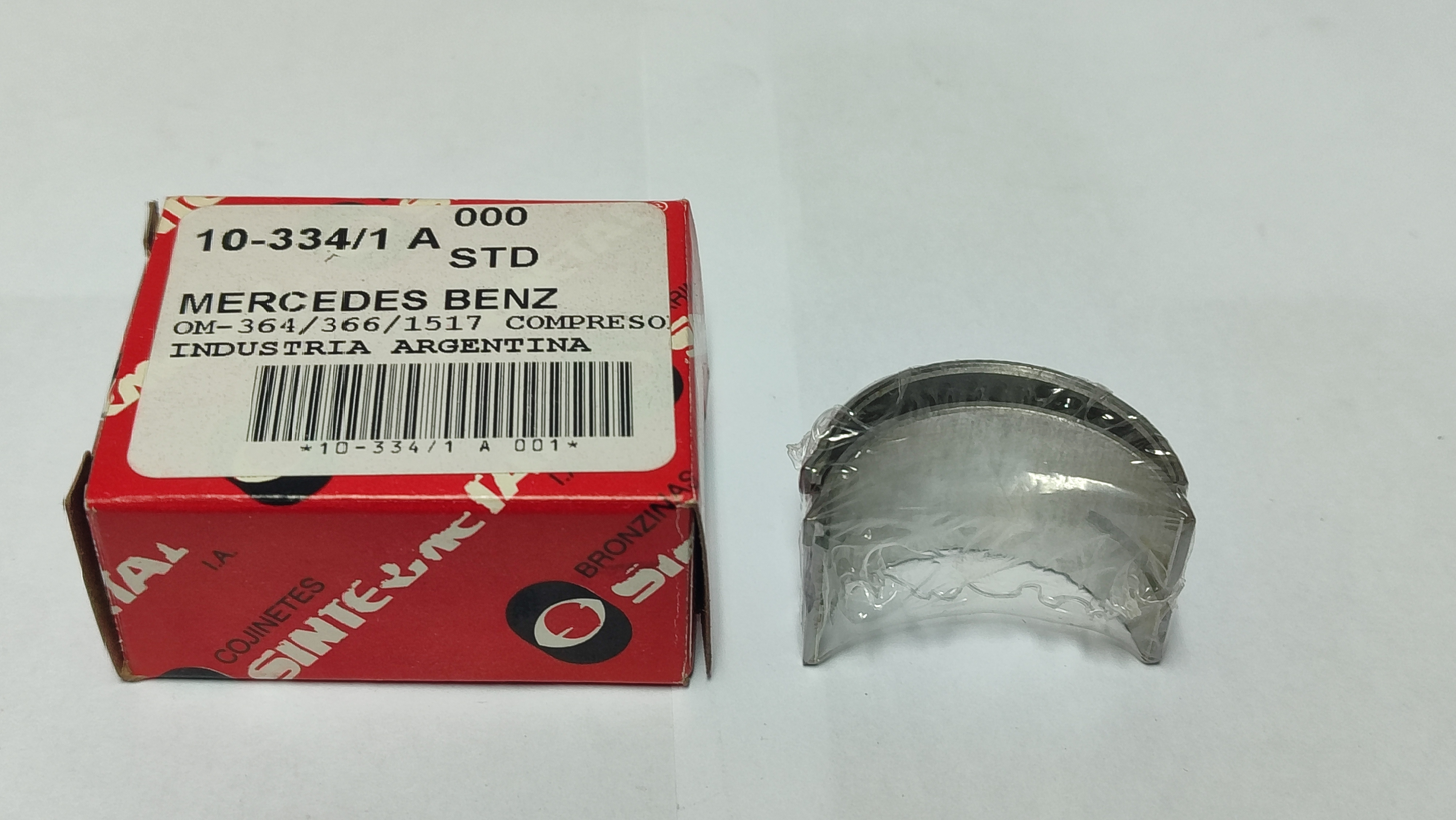 METAL COMPRESOR MERCEDES BENZ 314-352 21 M/M 0.20''