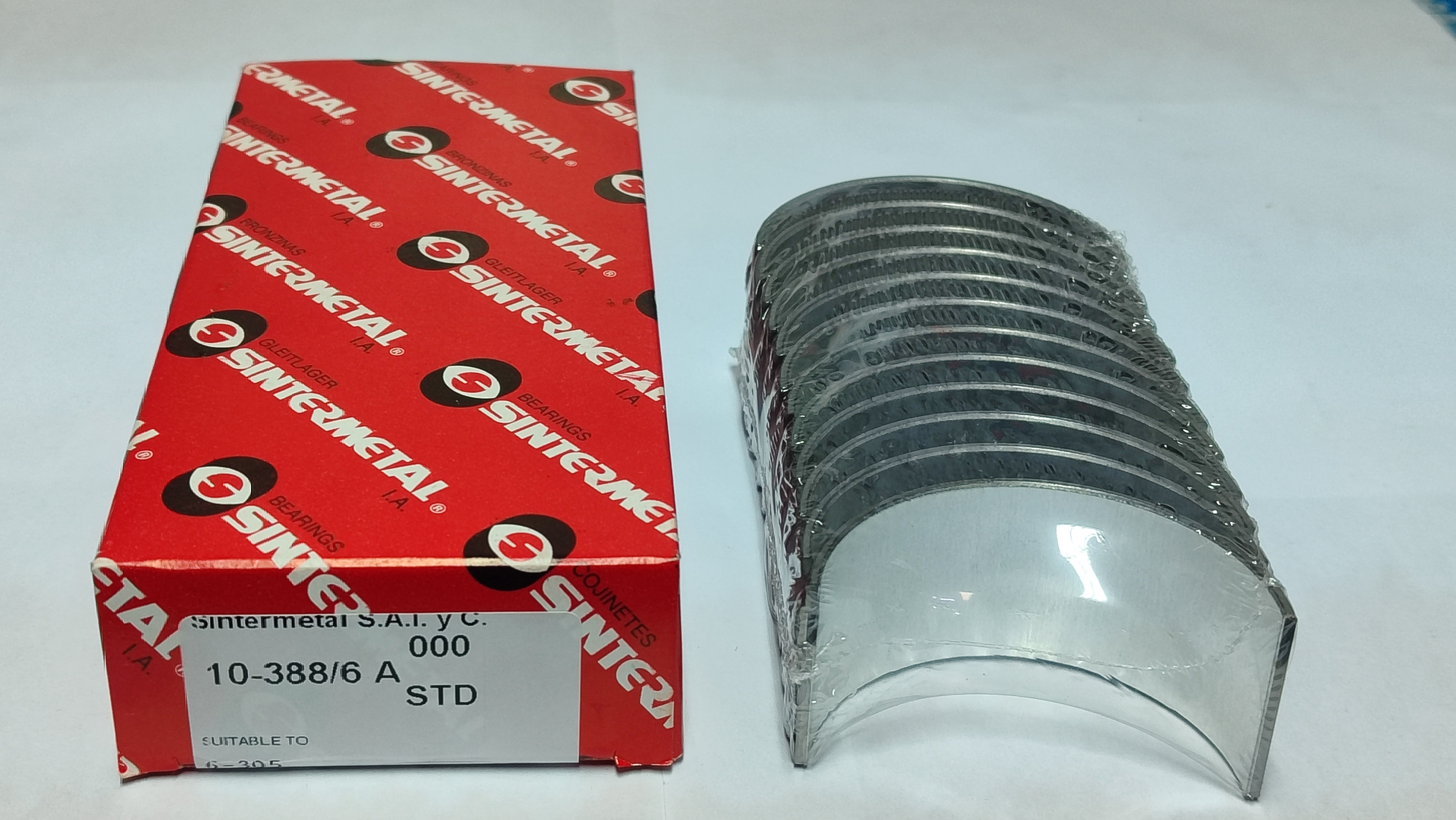 JUEGO DE METAL  DE BIELA DE MOTOR  PERKINS 6305 0.50mm.