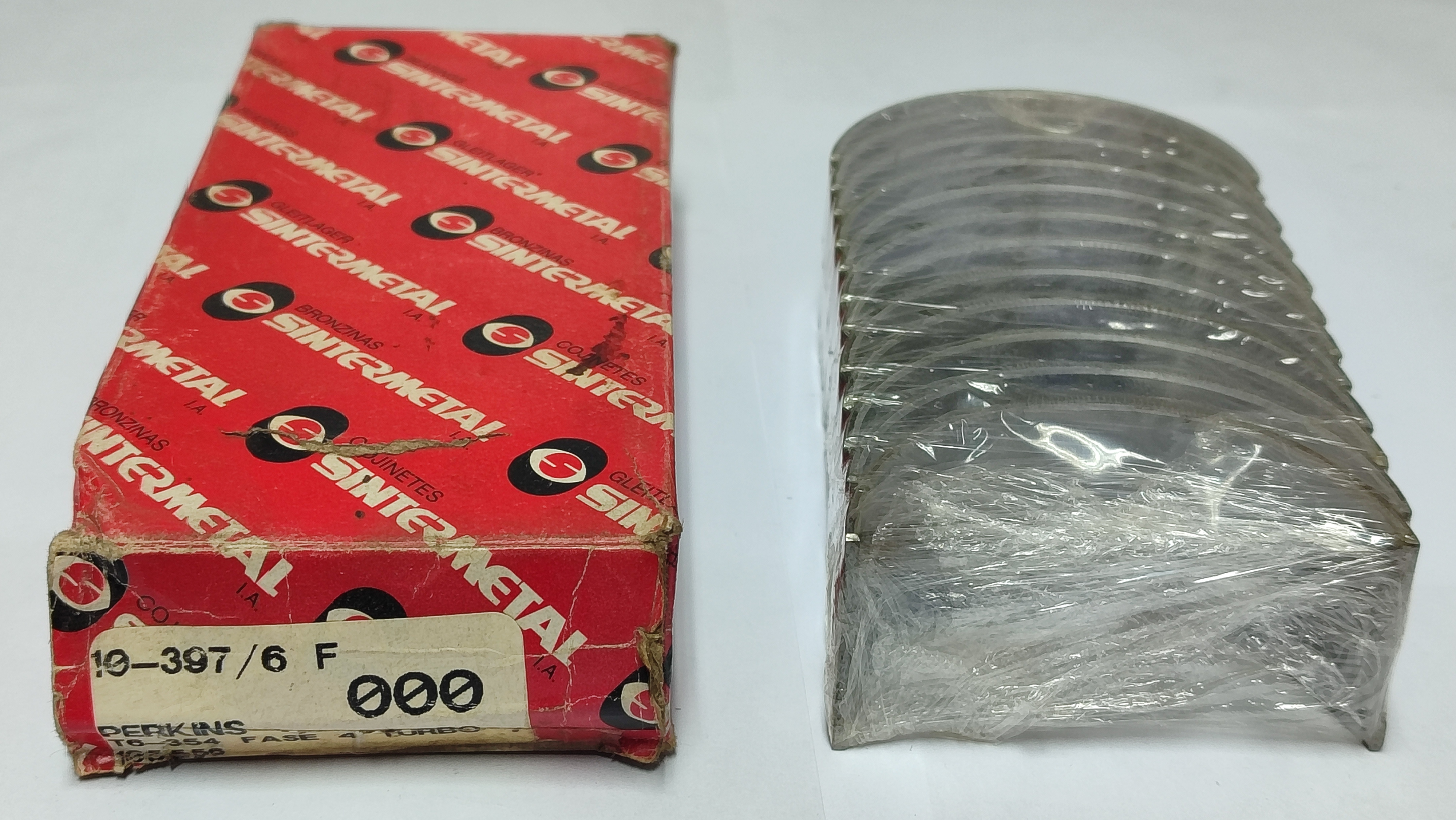 JUEGO DE METAL DE BIELA DE MOTOR  PERKINS 6354 F-2 1.00mm.