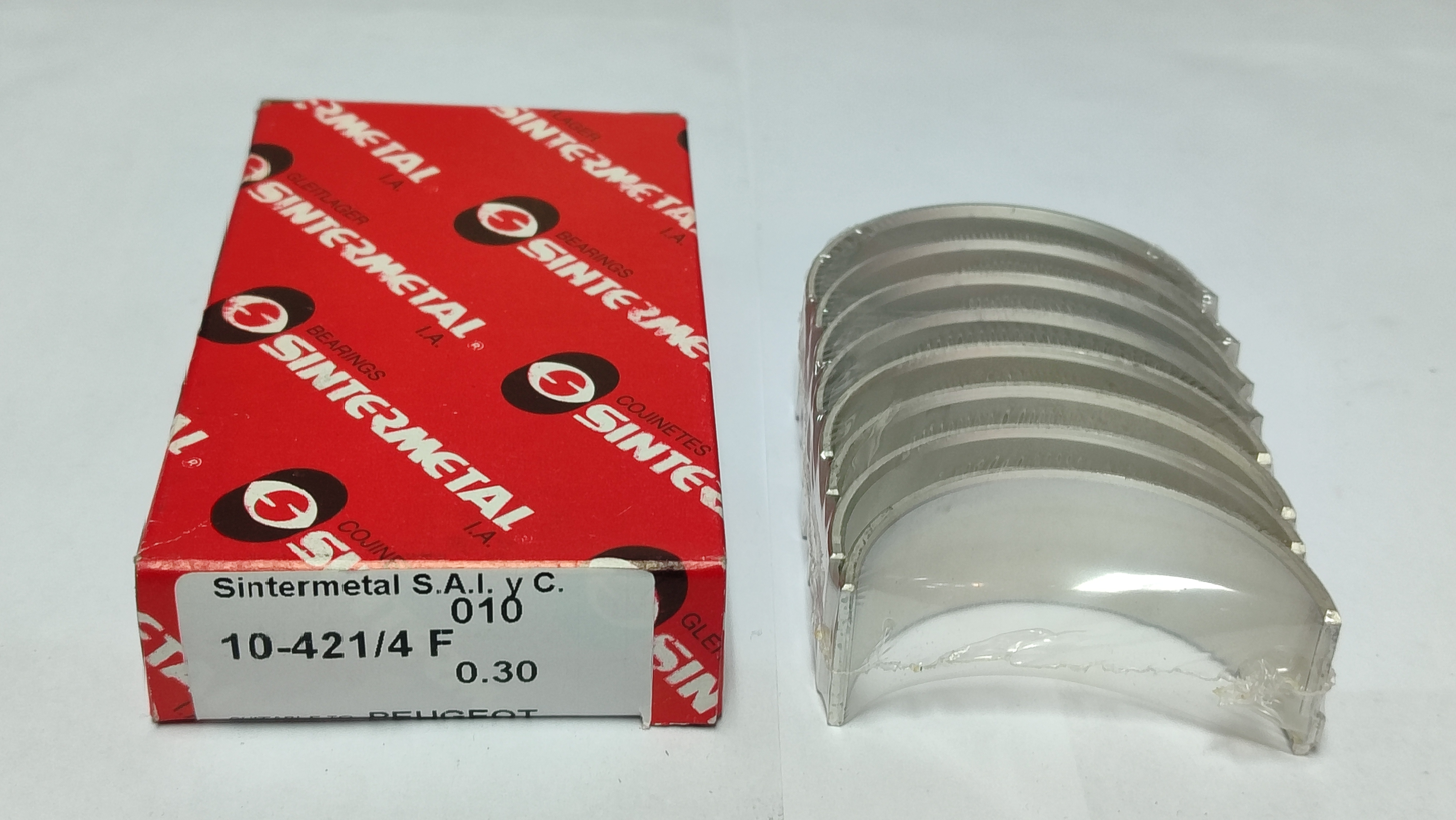 JUEGO DE METAL DE BIELA DE MOTOR PEUGEOT 307 DIESEL -PARTNER-BOX
