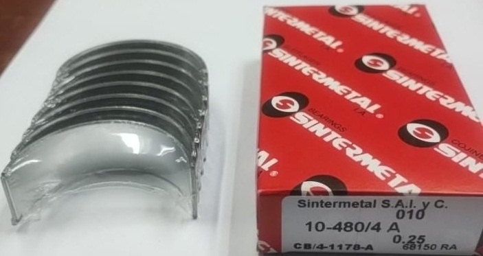 JUEGO DE METAL  DE BIELA DE MOTOR  VOLKSWAGEN SAVEIRO 1.800cc.0.