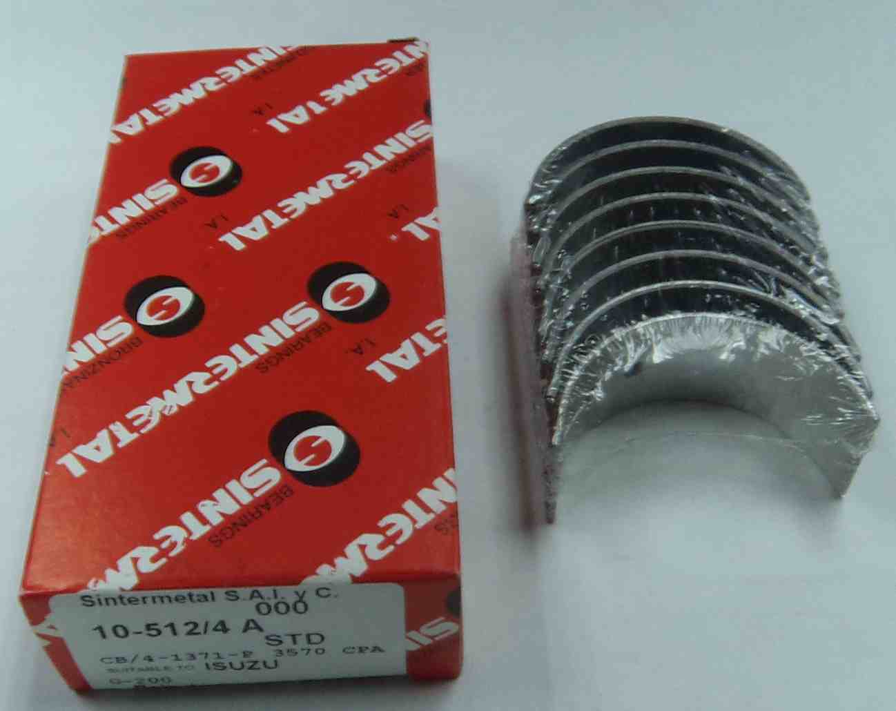 JUEGO DE METAL BIELA DE MOTOR CHEVROLET LUV 4ZD1  1.600cc/2.0/2.