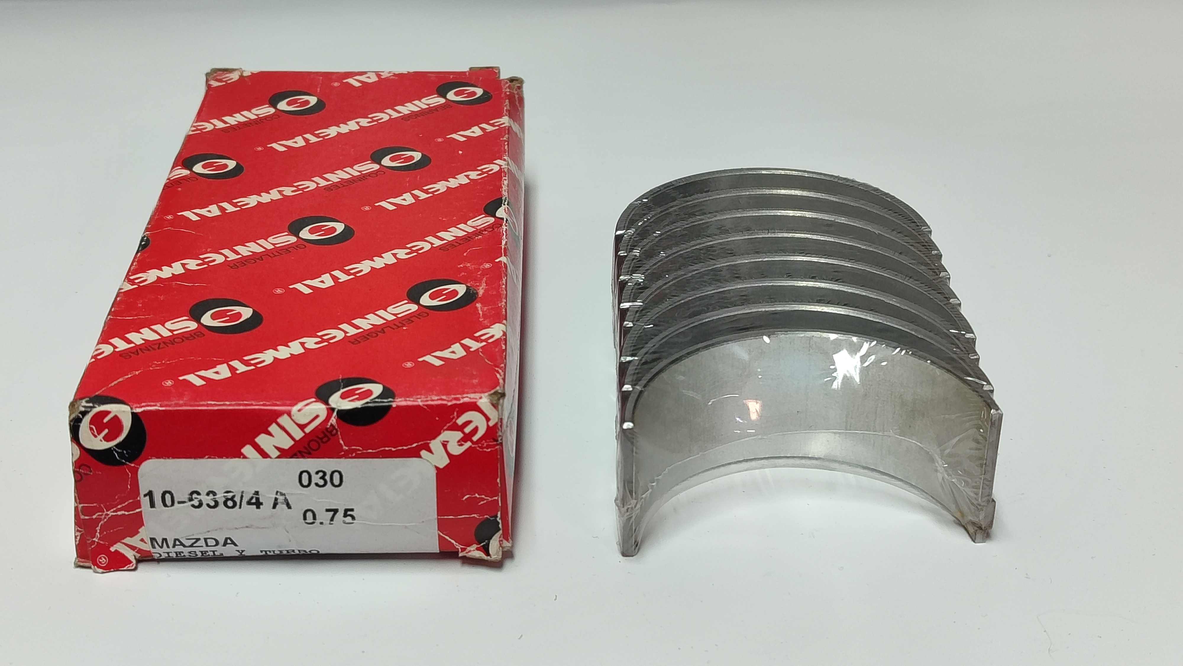 JUEGO DE METAL  DE BIELA DE MOTOR  KIA 3500 1.00mm.