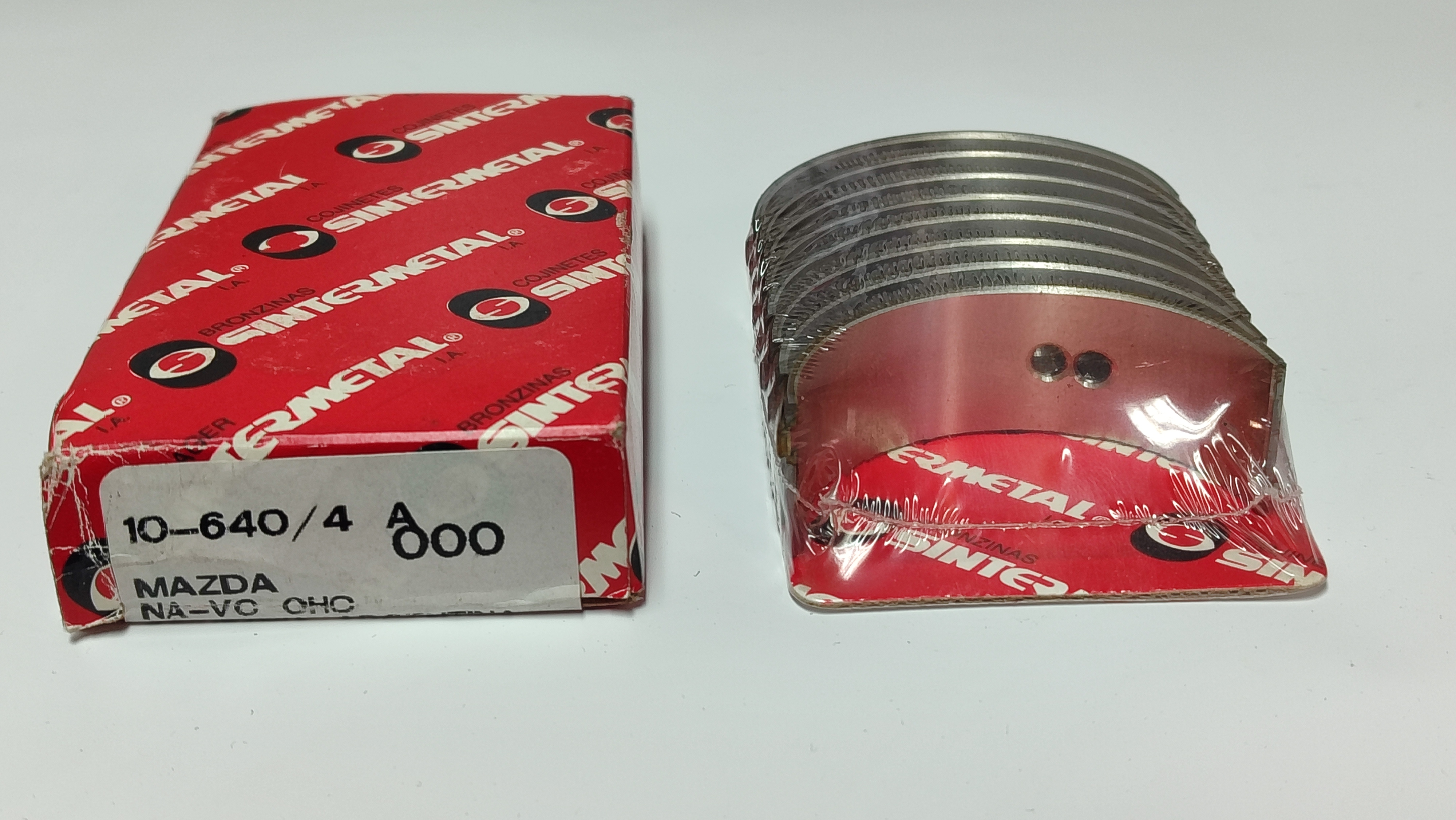 JUEGO DE METAL  DE BIELA DE MOTOR  MAZDA VC 0.50mm.