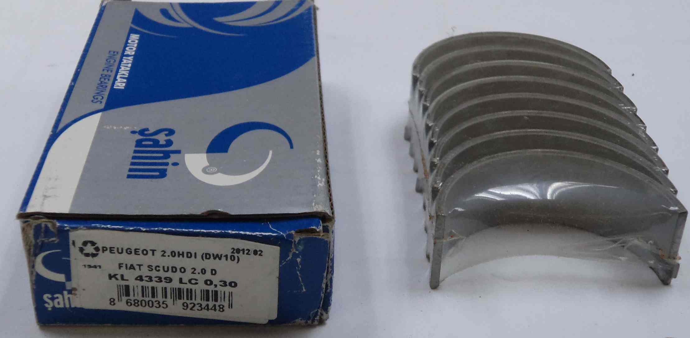 JUEGO DE METAL DE BIELA DE MOTOR  PEUGEOT 307 DW10 0.30mm.