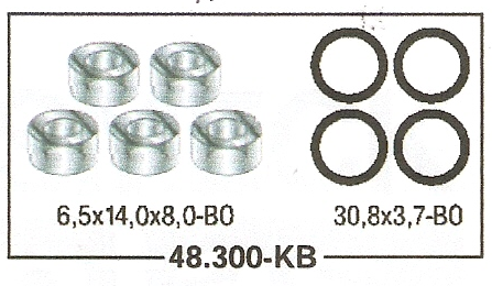KIT GOMAS MERCEDES BENZ OM-314/364