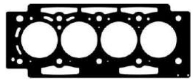  EMPAQUETADURA DE CULATA GRAFITO STD PEUGEOT 206/307/607/EXPERT 
