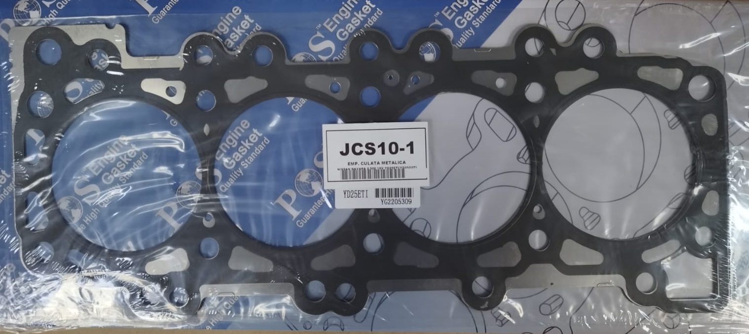  EMPAQUETADURA DE CULATA METALICA. NISSAN NAVARA DIESEL 2.500cc.
