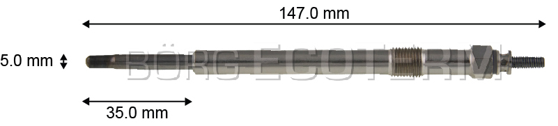 BUJIA INCANDESCENTE PRE-POSTCALENTAMIENTO    FORD PUMA HDI 2.2. 