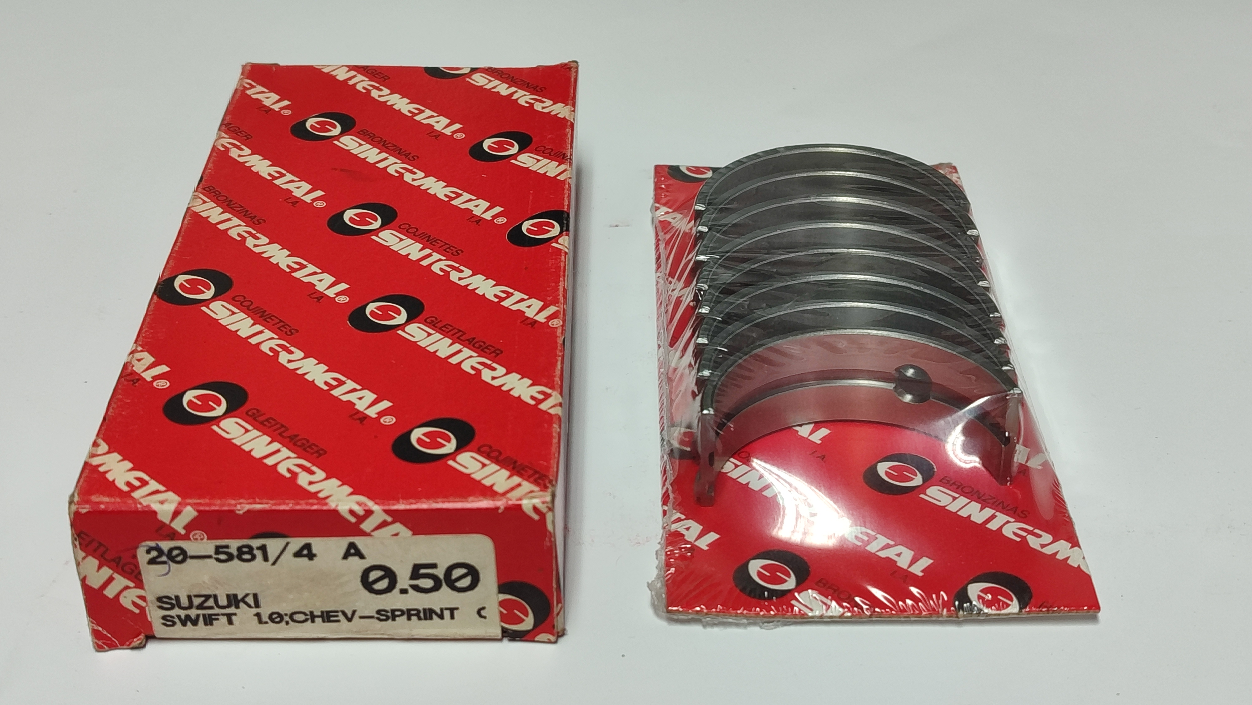 JUEGO DE METAL DE BANCADA  SUZUKI SWIFT 1.000cc. Eng: G10