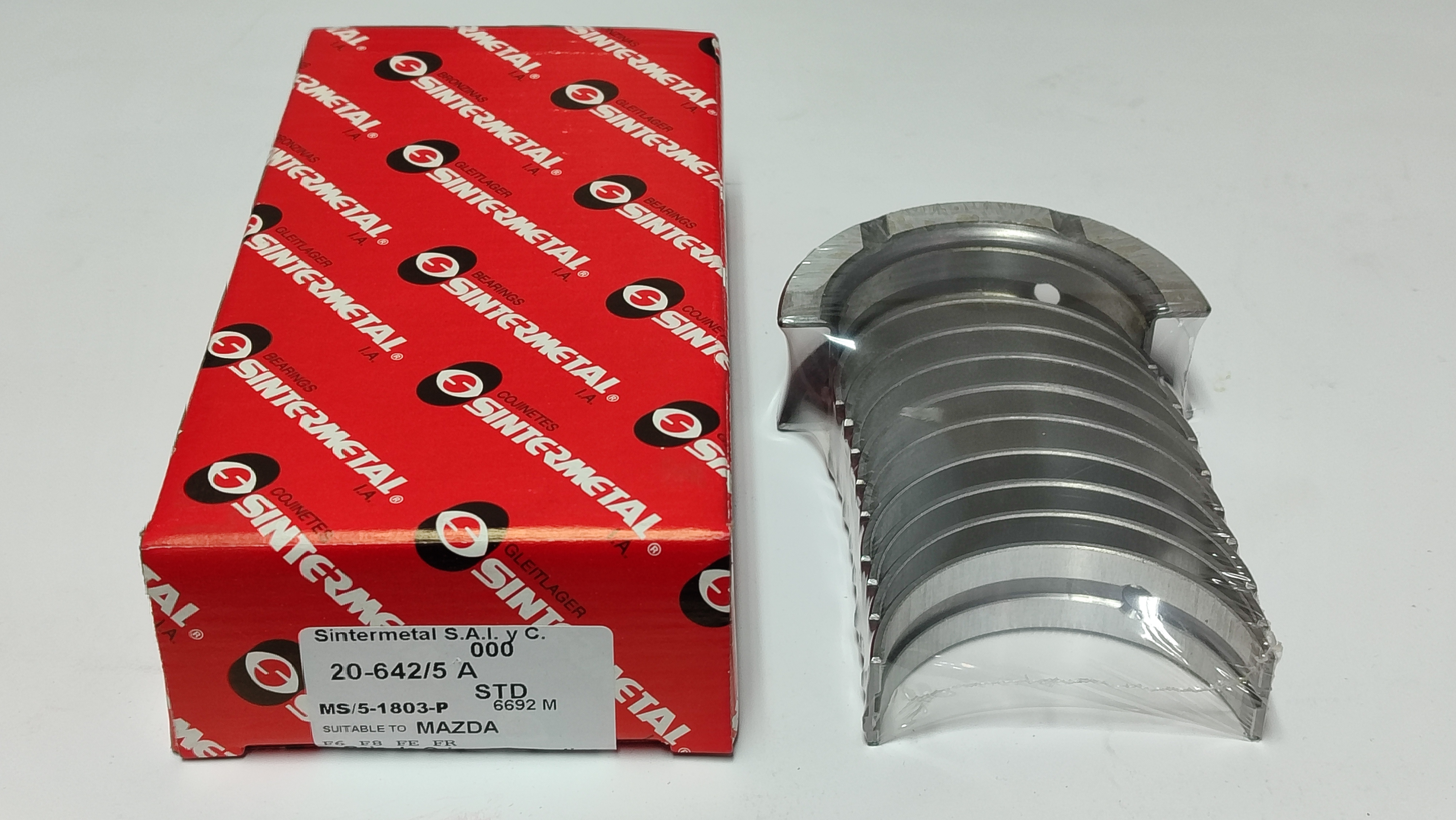 JUEGO DE METAL DE BANCADA  MAZDA F/8 626