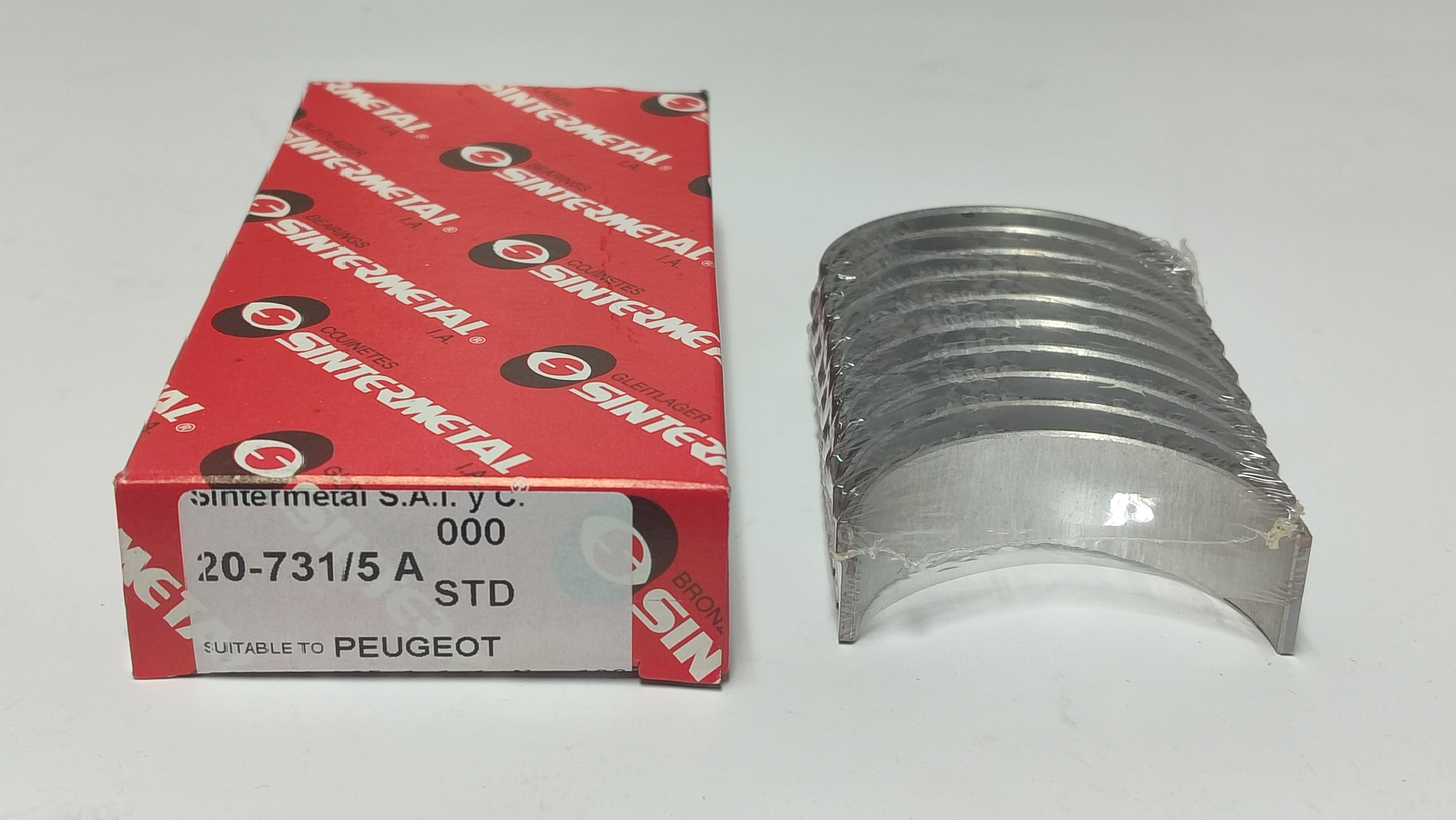 JUEGO DE METAL BANCADA.PEUGEOT 205-305-309 GL-GR-XL-XR-GT-GL-GTI