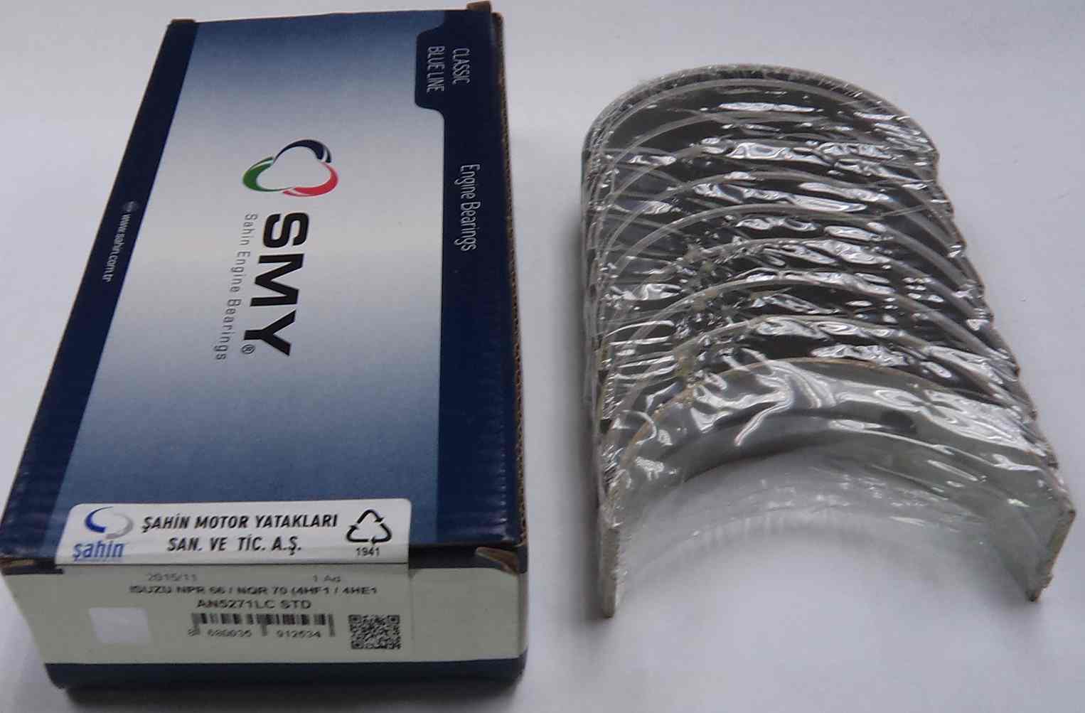 JUEGO DE METAL BANCADA ISUZU 4HF1 NPR 4.300cc .0.50mm.