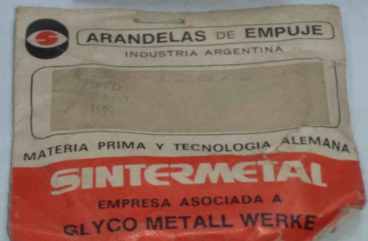 JUEGO DE METAL  AXIAL FIAT 1100 0.125MM. 