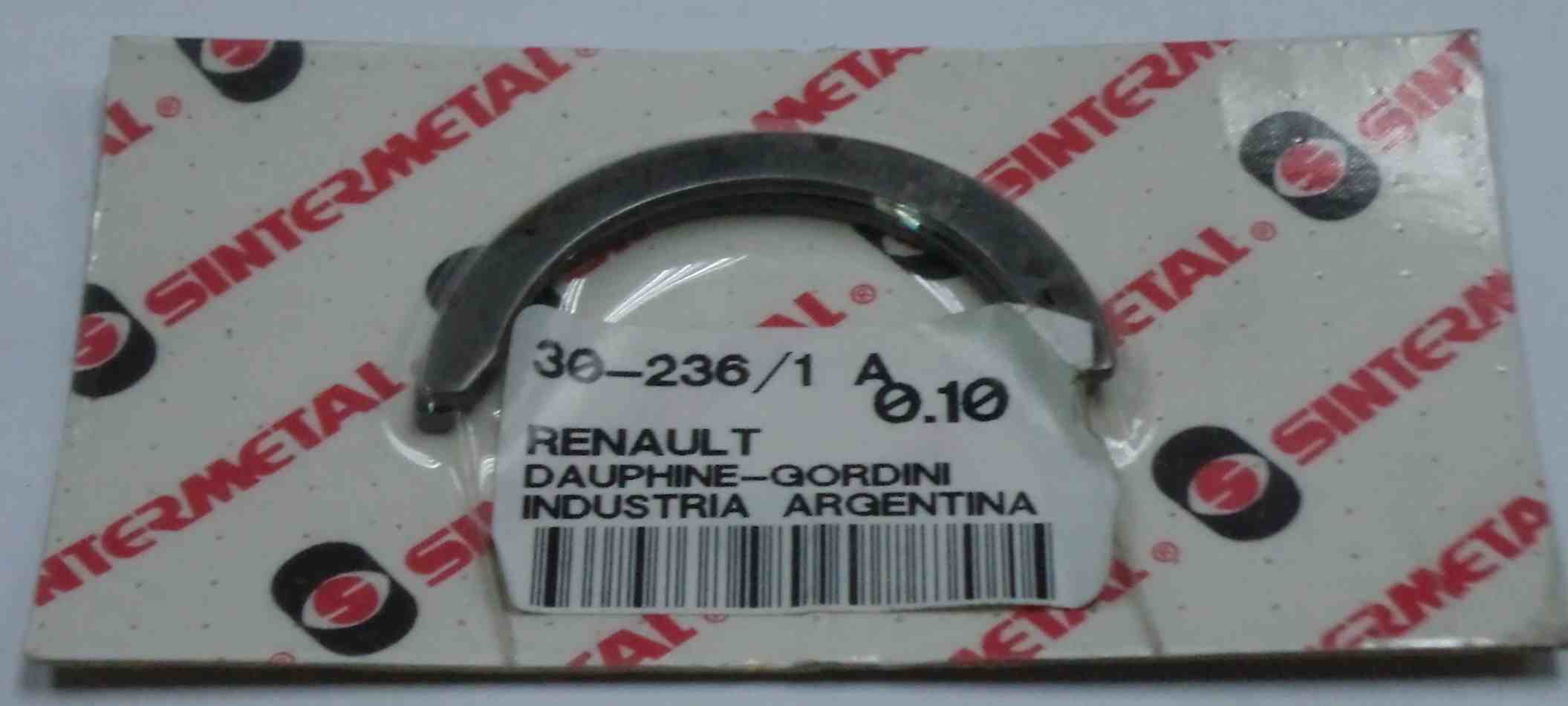 JUEGO DE METAL  AXIAL RENAULT 4L-5 0.25mm.