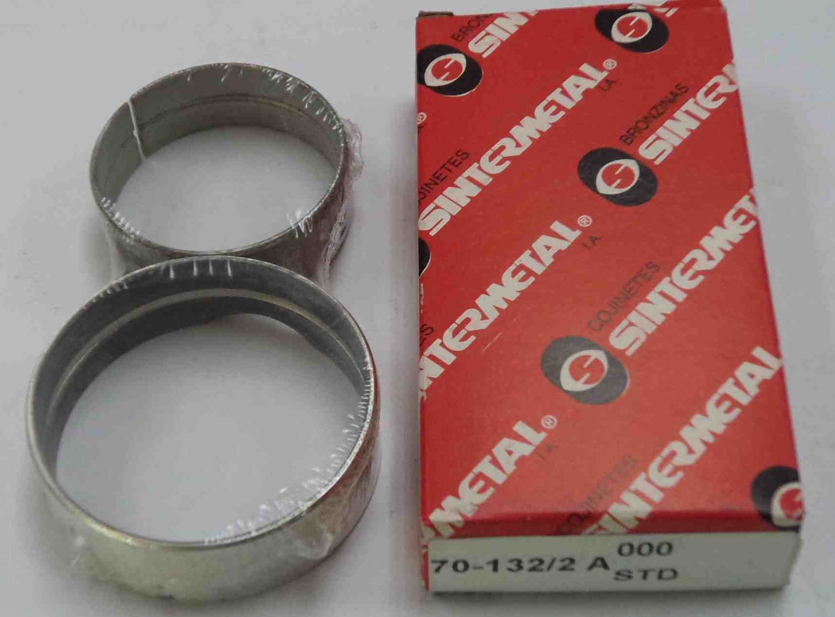 JUEGO DE METAL EJE DE LEVA  FIAT 125 STD