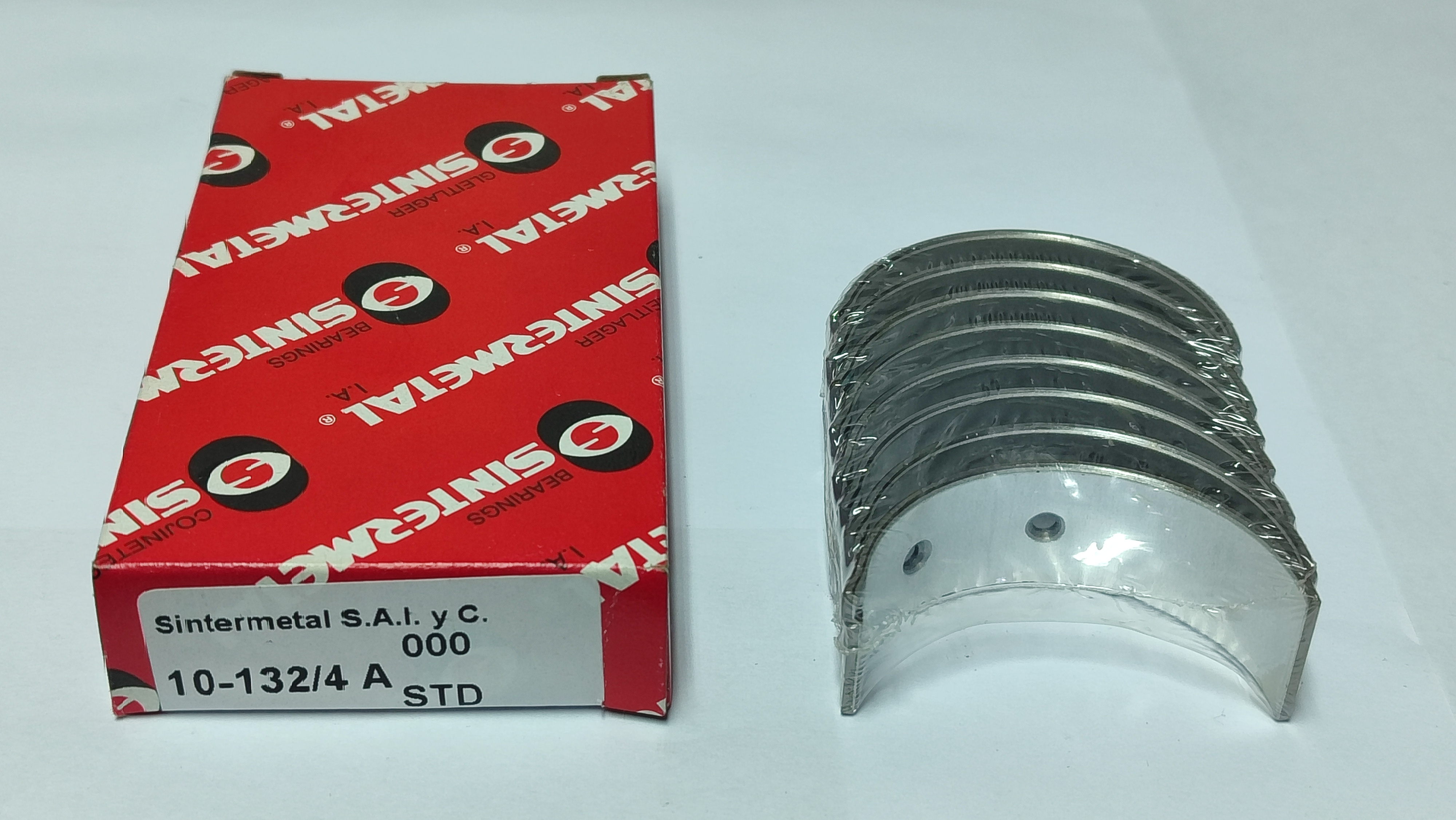 JUEGO DE METAL  DE BIELA DE MOTOR  FIAT 125 0.40