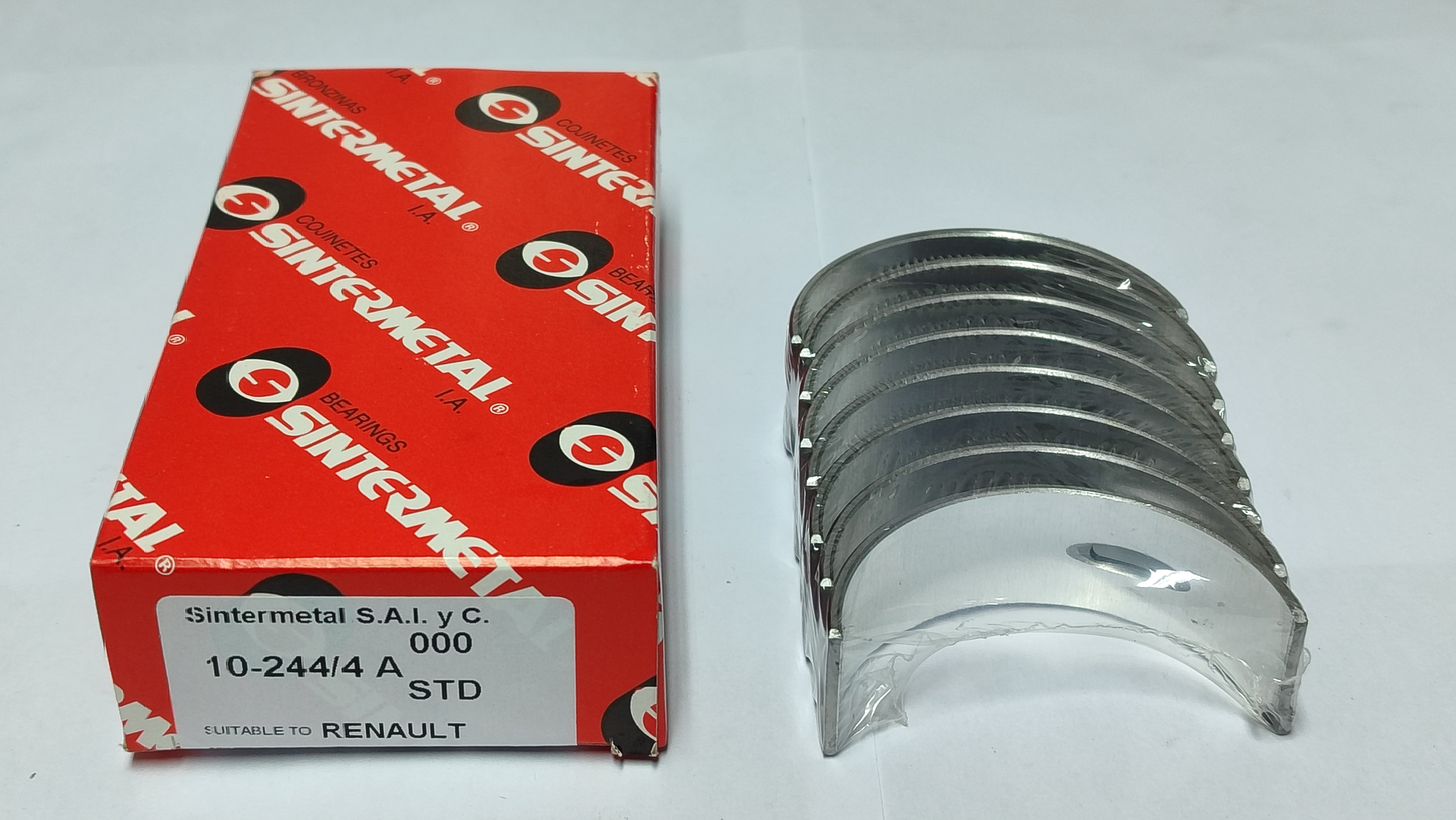 JUEGO DE METAL  DE BIELA DE MOTOR  RENAULT 2.200/ TRAFIC DIESEL 