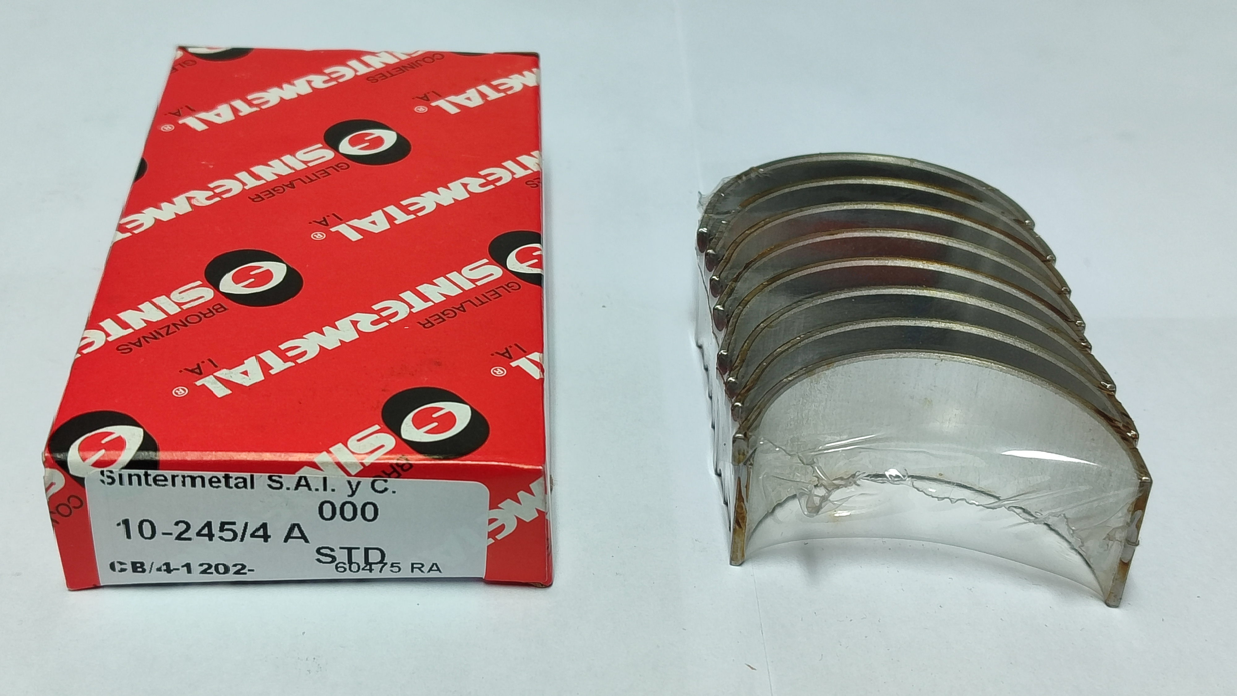 JUEGO DE METAL  DE BIELA DE MOTOR  RENAULT 18GTS 0.50MM.