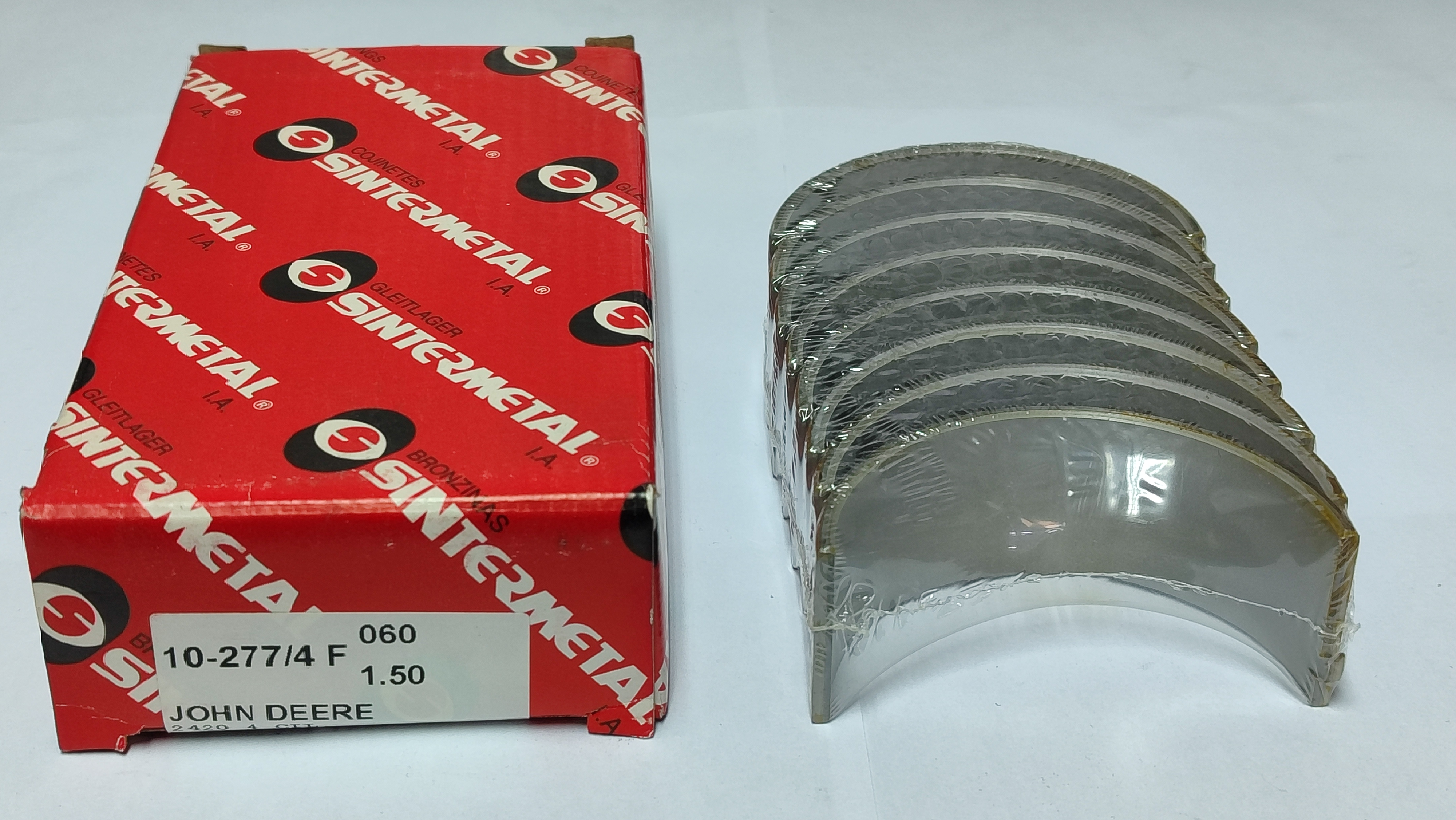 JUEGO DE METAL  DE BIELA DE MOTOR  JOHN DEERE 4CIL 0.60