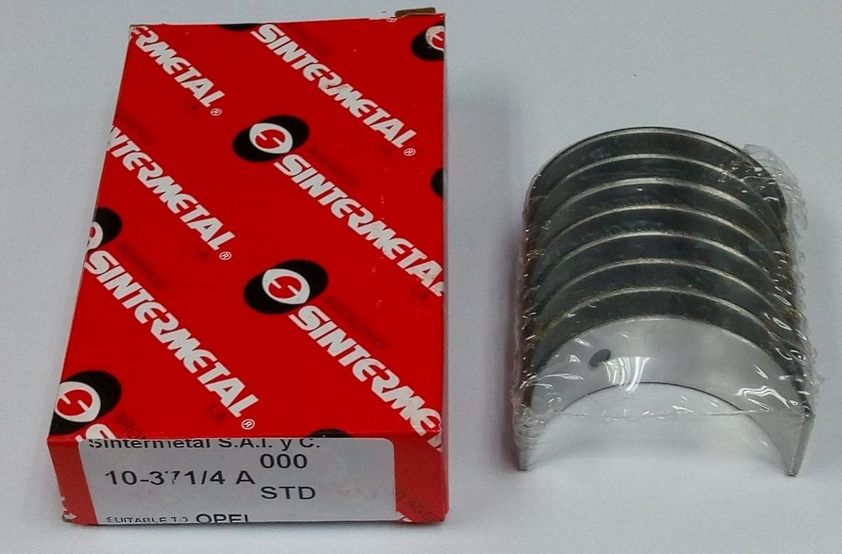 JUEGO DE METAL  DE BIELA CHEVROLET CORSA / OPEL/DAEWOO RACER/POINTER/AVEO 1.4/1.5/1.6  0.75mm. CON AGUJERO