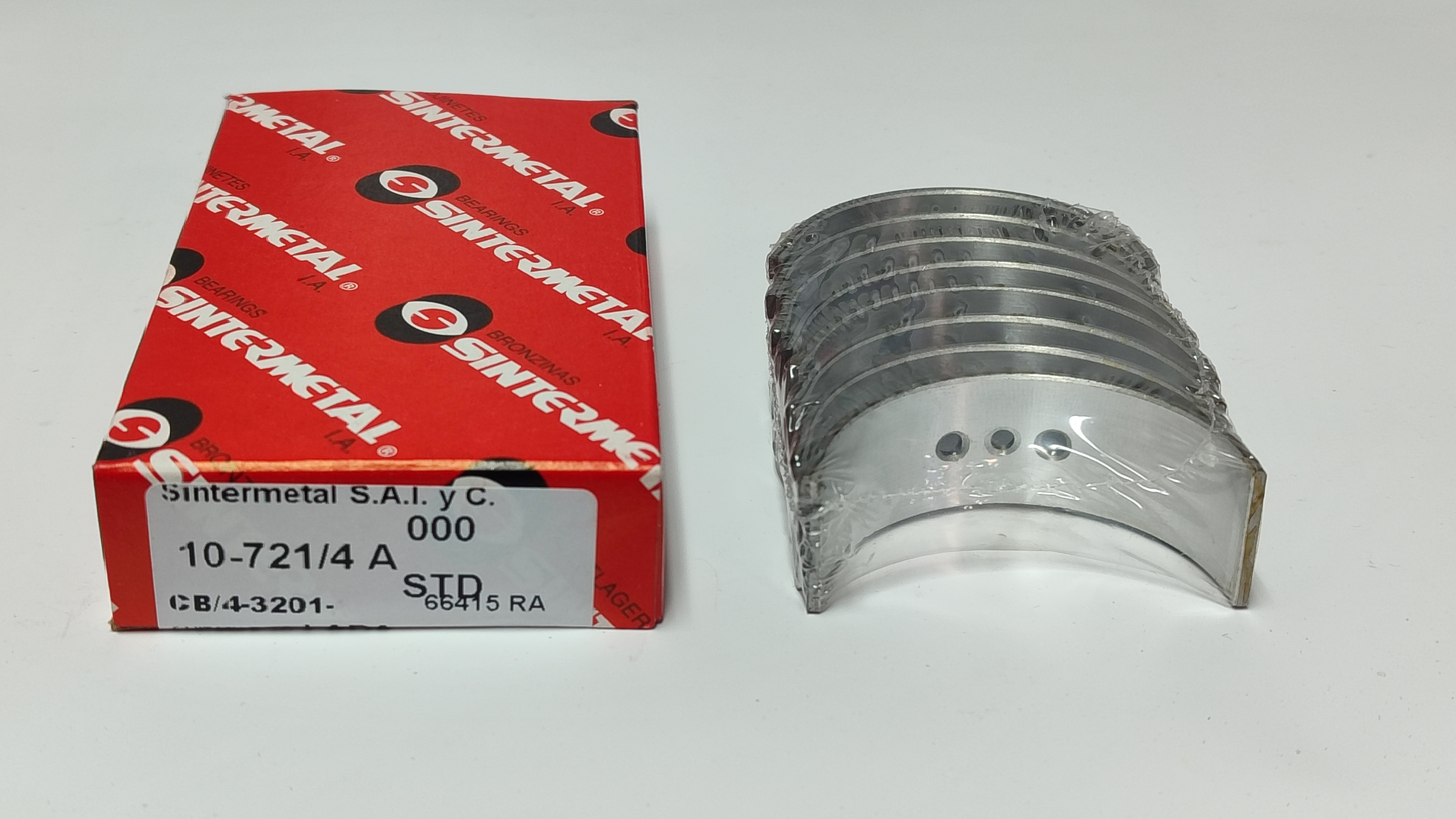 JUEGO DE METAL  DE BIELA DE MOTOR  LADA 2105/2108 SAMARA 0.75mm.