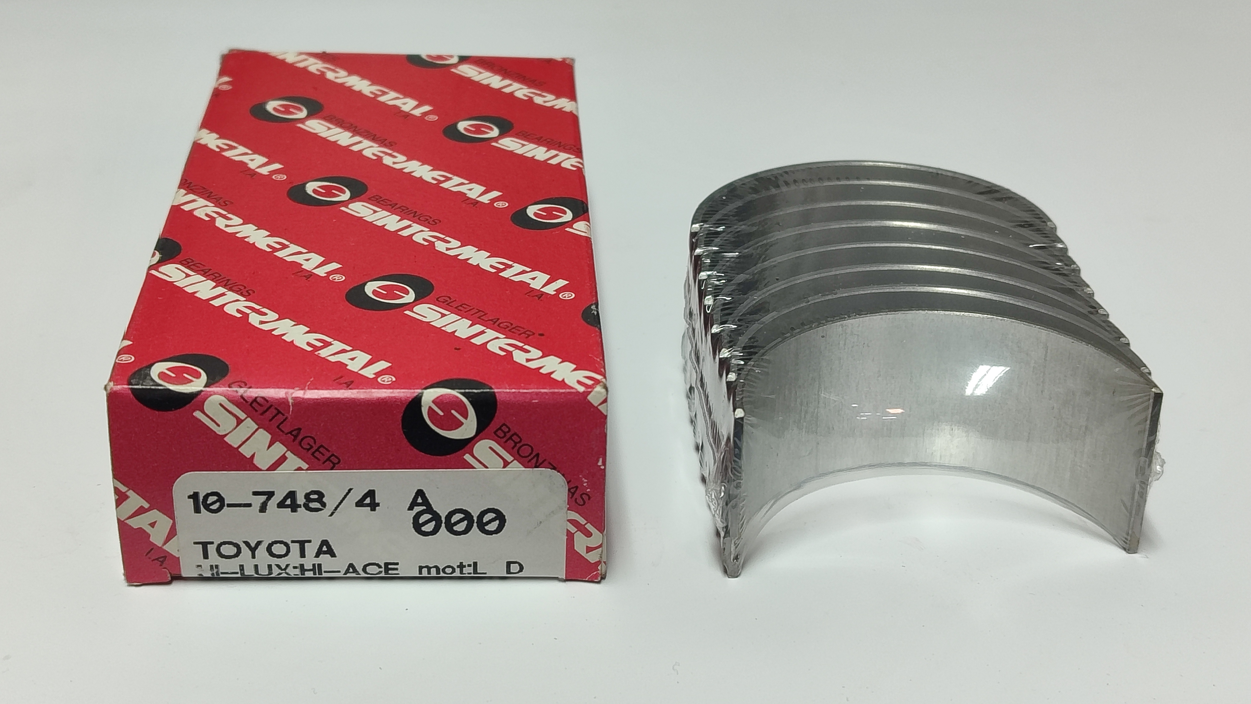 JUEGO DE METAL  DE BIELA DE MOTOR  TOYOTA L HI-ACE