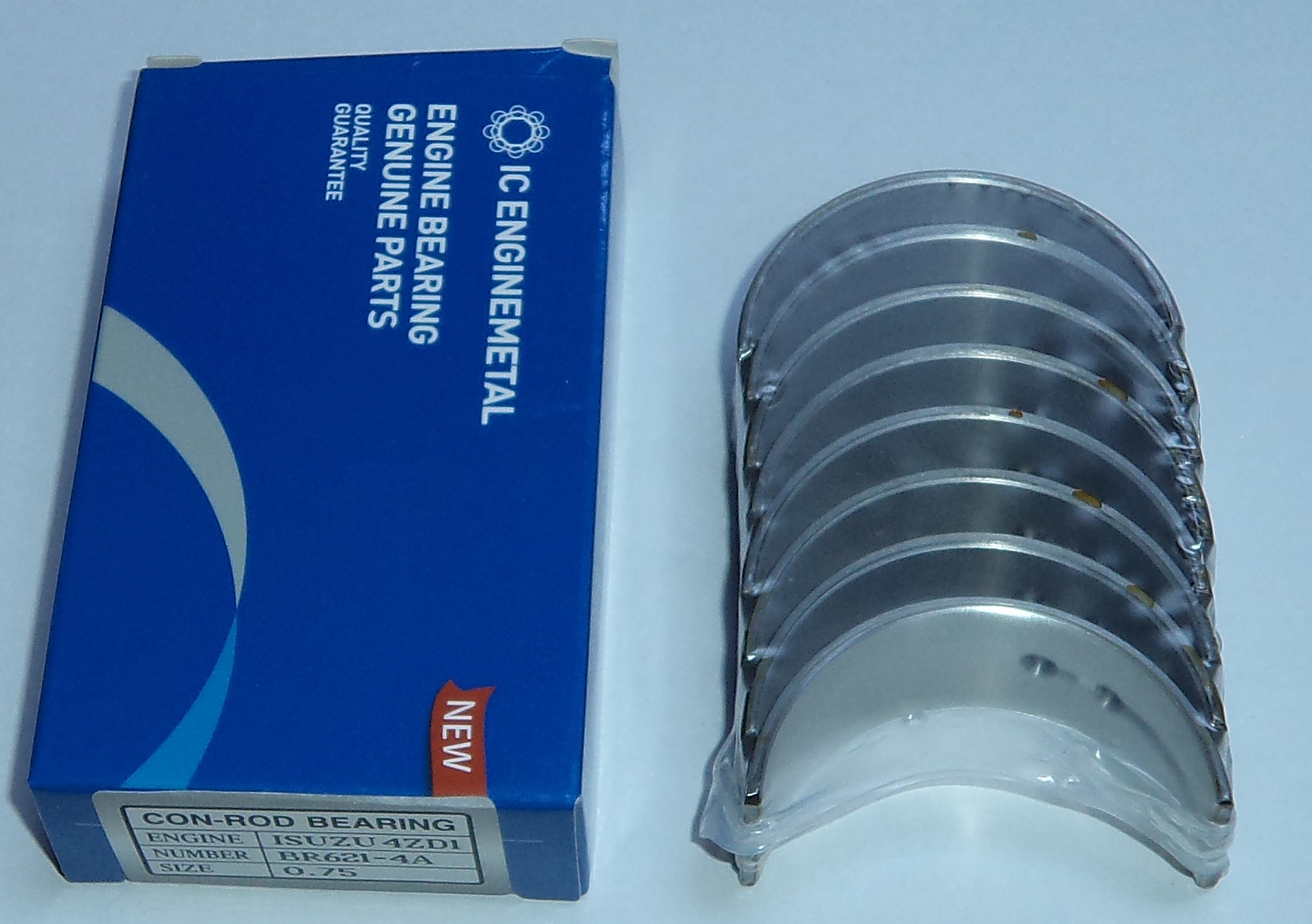 JUEGO METAL DE BIELA CHEVROLET LUV 1.6/2.0/2.3cc. 0.50mm. 4ZD1