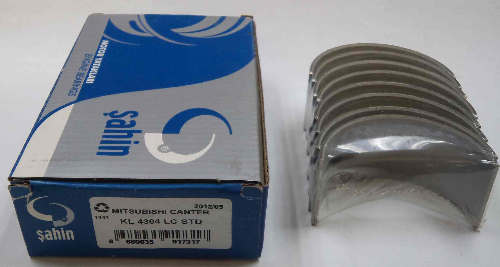 JUEGO DE METAL DE BIELA DE MOTOR  MITSUBISHI 4D34 ROSA-CANTER -T