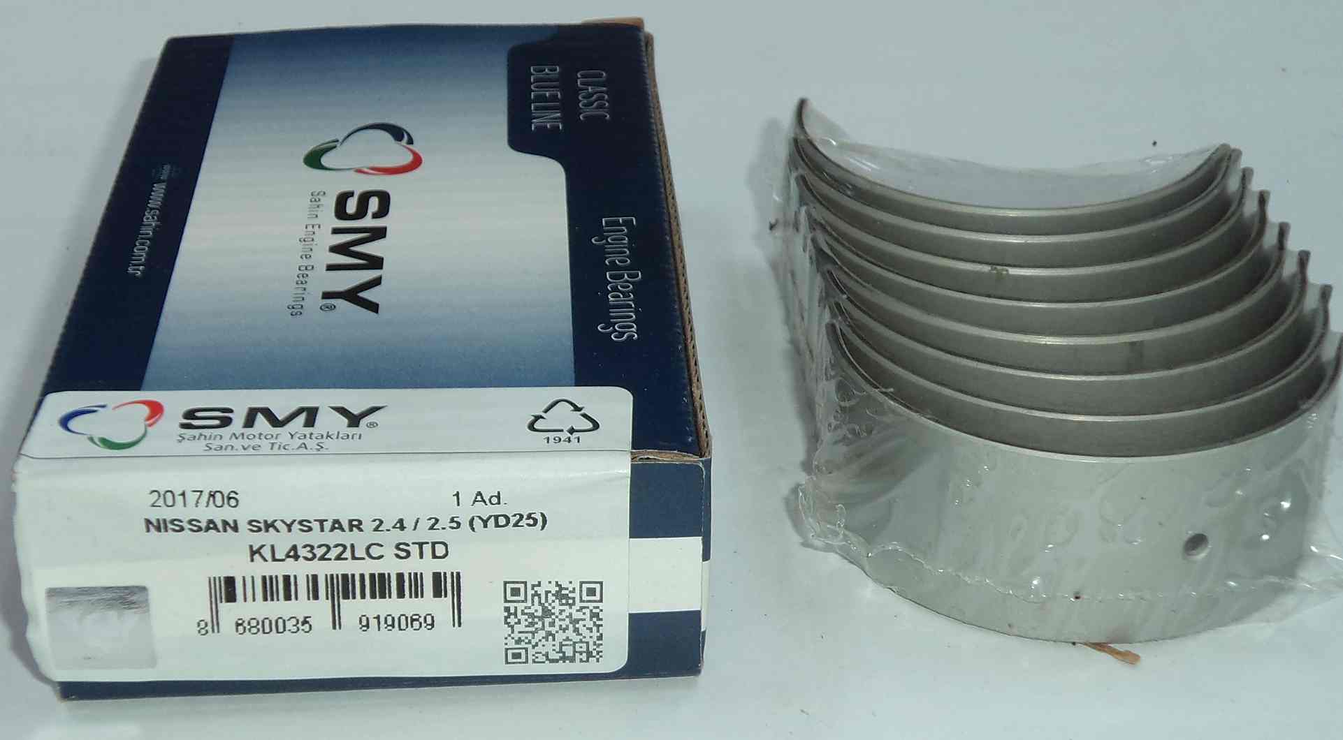 JUEGO DE METAL DE BIELA DE MOTOR  NISSAN NAVARA-FRONTIER-MURANO-