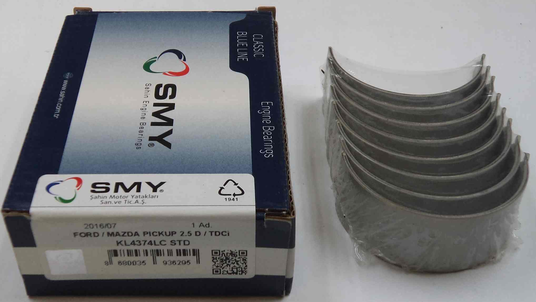 JUEGO DE METAL DE BIELA DE MOTOR  MAZDA WL 2.500 0.50mm.