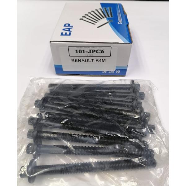 JUEGO PERNO CULATA RENAULT CLIO 1.600cc. 16v. Eng: K4M LARGO 117mm.