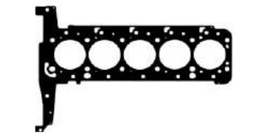 EMPAQUETADURA DE CULATA GRAFITO FORD RANGER /PUMA 3.200cc. DIESEL 5 CILINDROS ESPESOR 2.00mm.