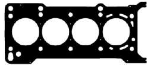 EMPAQUETADURA DE CULATA GRAFITO 1.598cc. MAZDA 3 Eng: ZY 2007. E