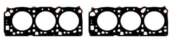  EMPAQUETADURA DE CULATA MITSUBISHI MONTERO SPORT. NATIVA V6 24V  24Valv./3497cc.Eng: 6G72,6G74 (2UNIDADES) 