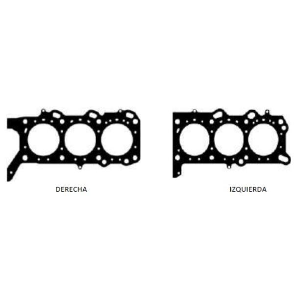 EMPAQUETADURA CULATA GRAFITO STD. 2 UNIDADES.SUZUKI  GRAND VITARA V6 24V 2.736cc. Eng: H27A