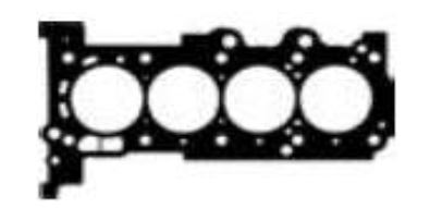  EMPAQUETADURA DE CULATA GRAFITO STD HYUNDAI  I30 MPI 16V.  I30 CROSS MPI 16V. ENG: G4LC