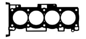 EMPAQUETADURA DE CULATA HYUNDAI SONATA 2.5 16V. Eng: N20  GRAFITO ESPESOR 2.00mm.
