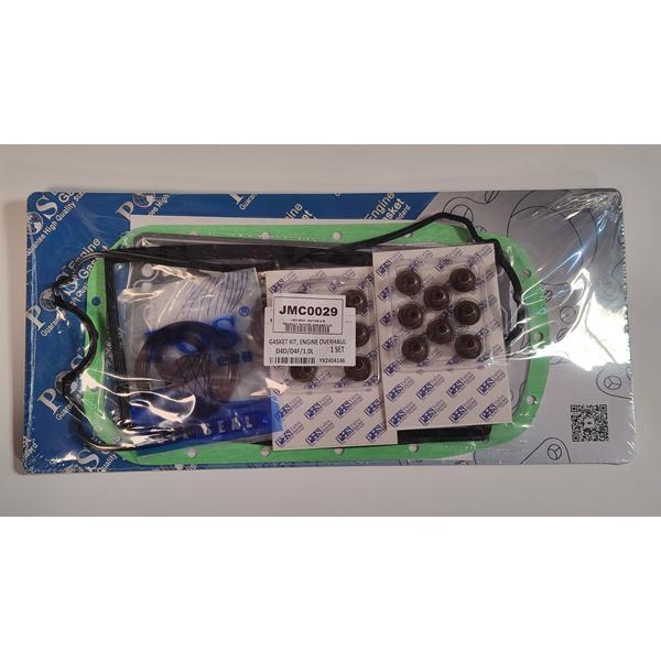 JUEGO DE EMPAQUETADURA MOTOR COMPLETO GRAFITO CON RETENES VITON RENAULT Eng: D4D/D4F/1.000cc.