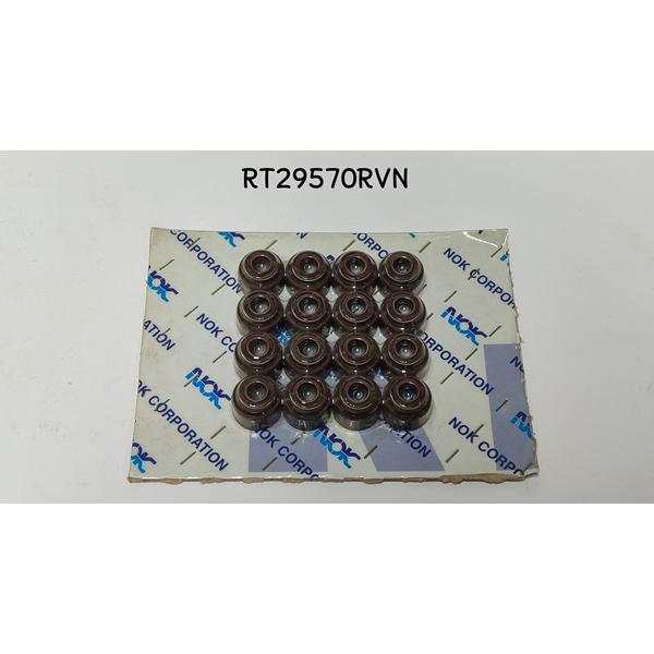 JUEGO RETENES VALVULA DE MOTOR  HONDA CIVIC Eng :D13-D15B 16 UNIDADES NITRILO