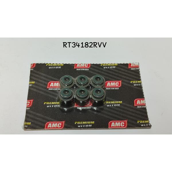 JUEGO RETENES VALVULA DE MOTOR DAIHATSU CHARADE CB G-20/CB/ HI-JET 6 UNIDADES VITON