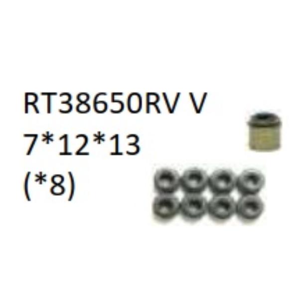 JUEGO RETENES VALVULA DE MOTOR NISSAN TERRANO Eng: TD25-TD27-QD32 7mm.  8 UNIDADES VITON