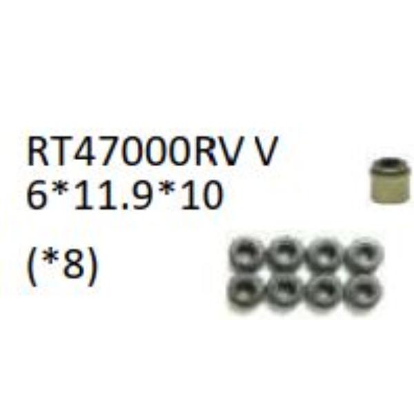 JUEGO RETEN DE VALVULA VITON SUZUKI JIMMI SJ410 1.000cc. MOTOR :F8A/F10A- RETEN VALV.SUZ.F10A YIPSY (8P)------------