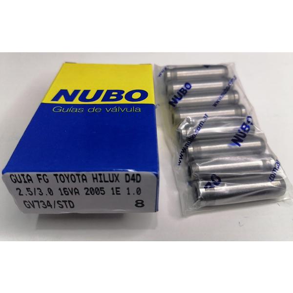 GUIA DE VALVULA TOYOTA HILUX D4D 2.5/3.0 16VA 2005 1E 1.0 STARLET 1KD 2KD 6.00 x 11.09 x 40.45 OEM:11122-30020