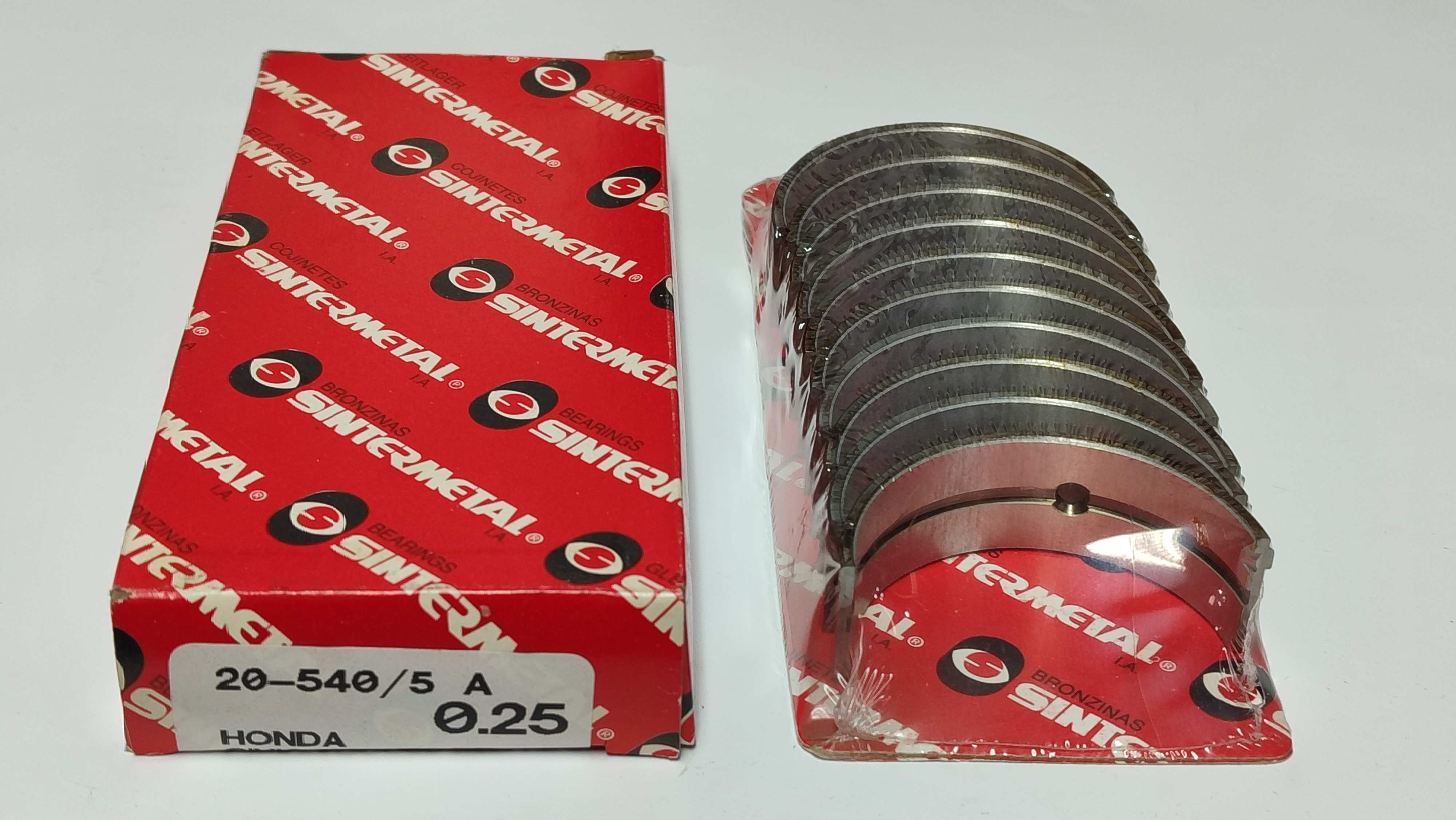 JUEGO DE METAL DE BANCADA  HONDA ACCORD Eng. EM-EF-EG  1488 cc. 