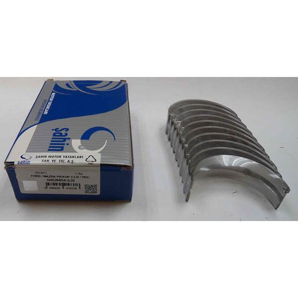 JUEGO DE METAL BANCADA MAZDA 2500 0.25mm.