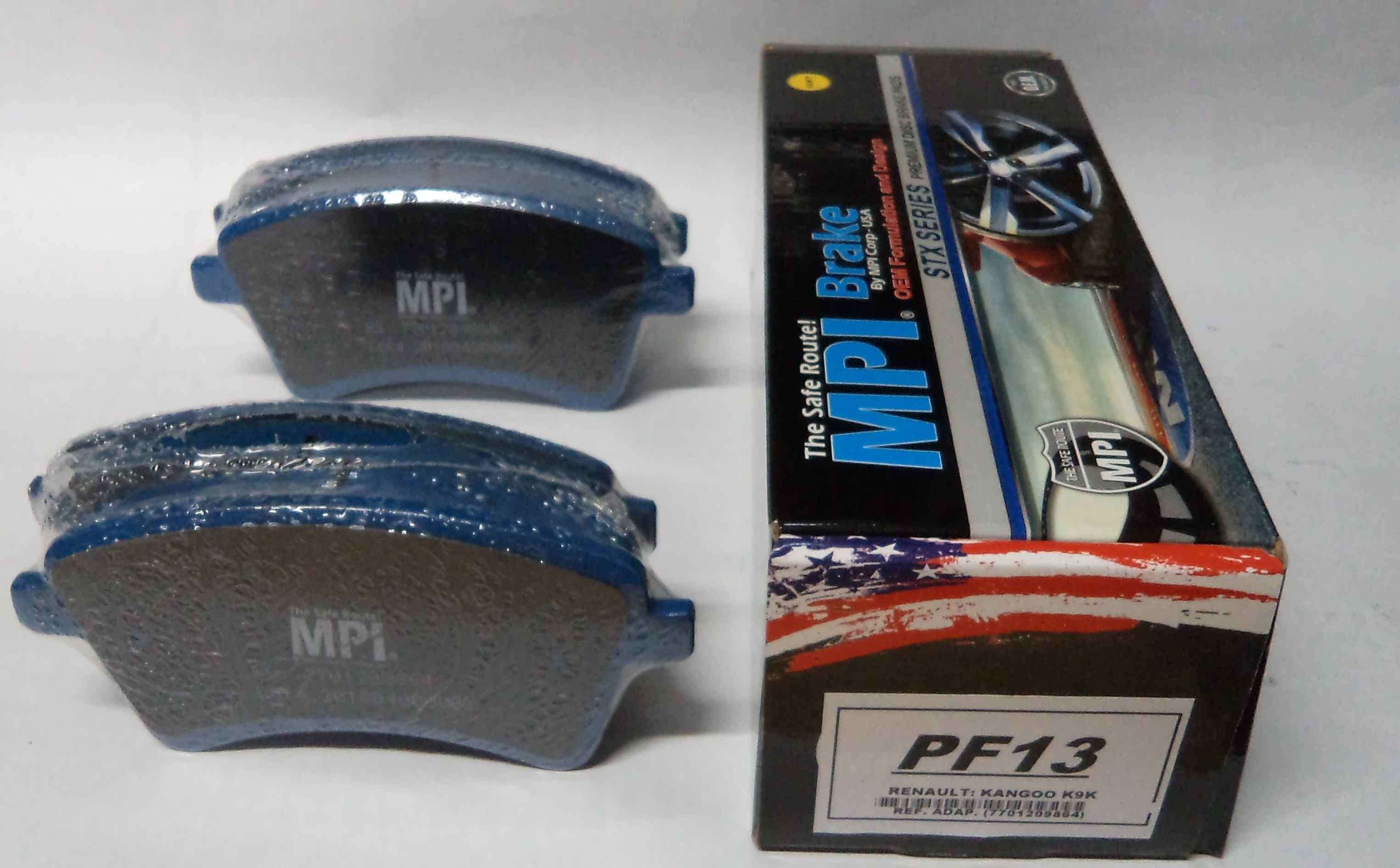 JUEGO PASTILLAS FRENO SEMIMETALICAS  RENAULT KANGOO/CITAN BOX (4