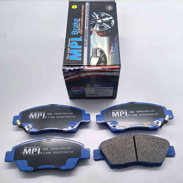 JUEGO PASTILLAS FRENO SEMIMETALICAS HONDA FIT 1.4 03/07-CIVIC 1.4-1.5-1.6 96/01 OEM:06450-S5A-J00