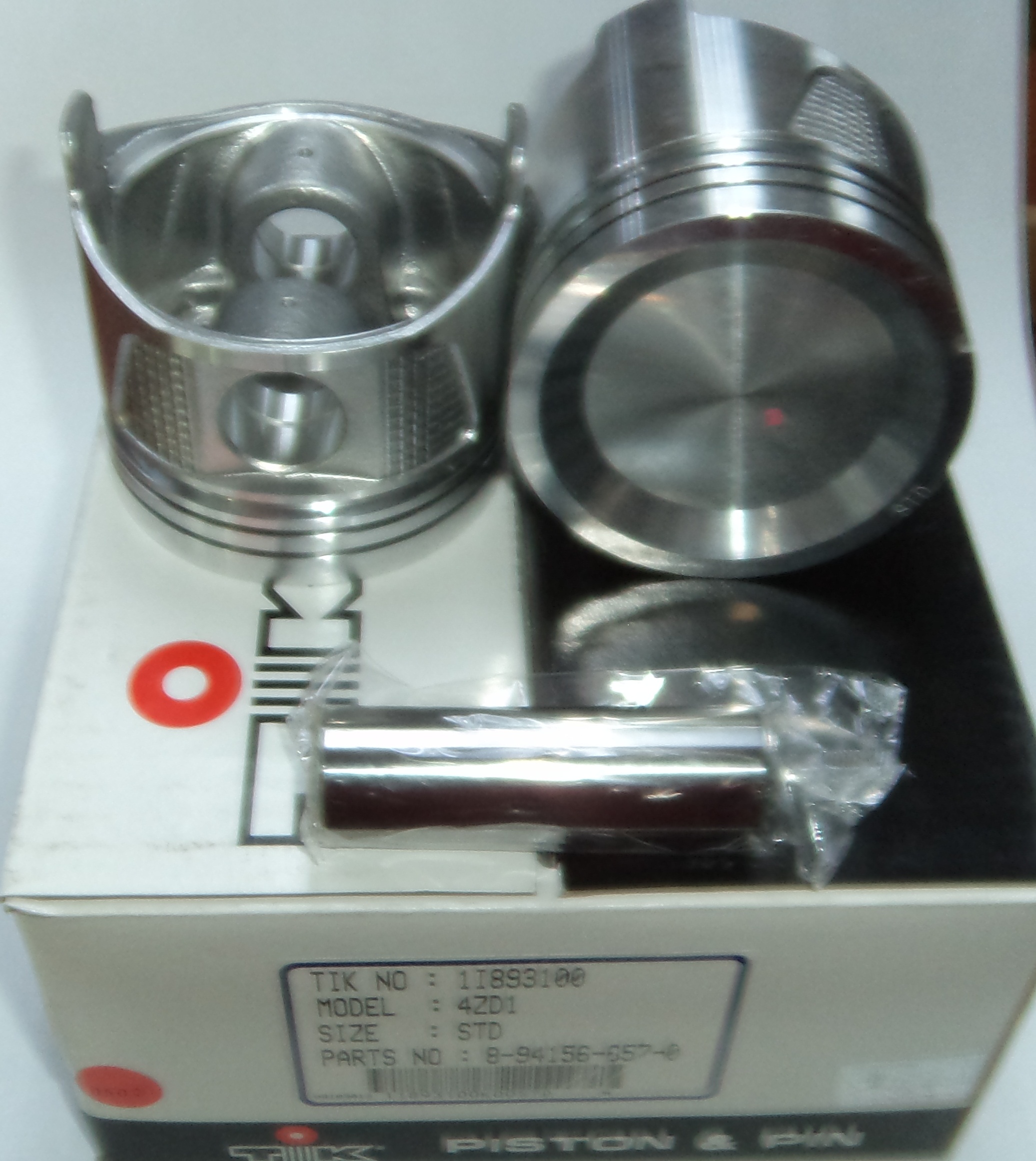 JUEGO DE PISTON CHEVROLET LUV  2.300cc.  4ZD1 STD
